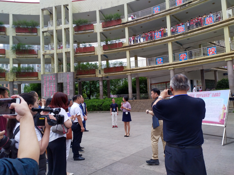 桂陽(yáng)平安校園采訪(fǎng) 記者陳思 攝