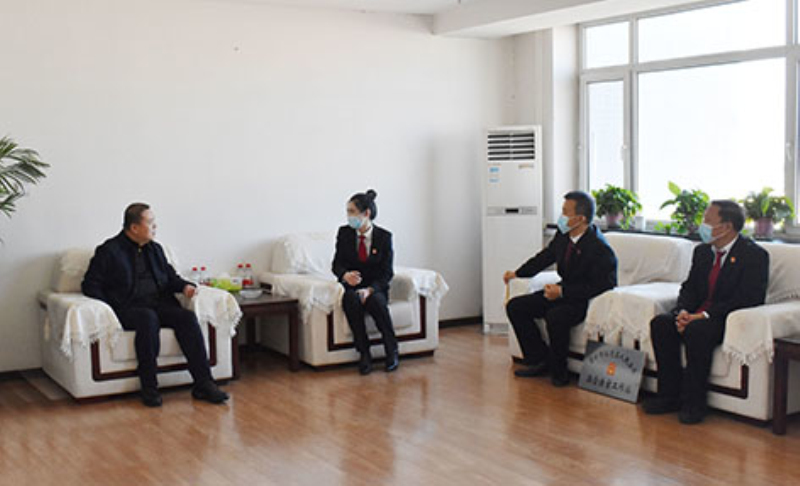 營(yíng)口市站前區(qū)人民法院成立“駐企法官工作站“