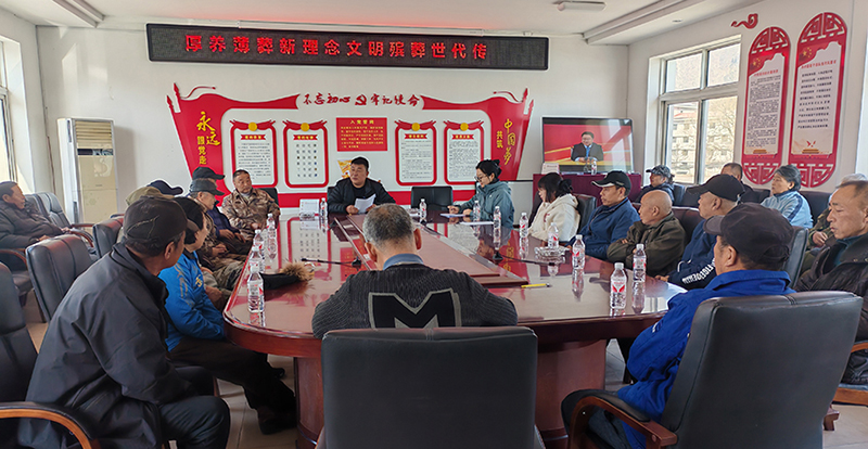 河東村 “紅白理事會”宣傳厚養(yǎng)薄葬